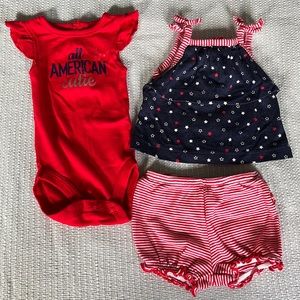 Newborn American outfits